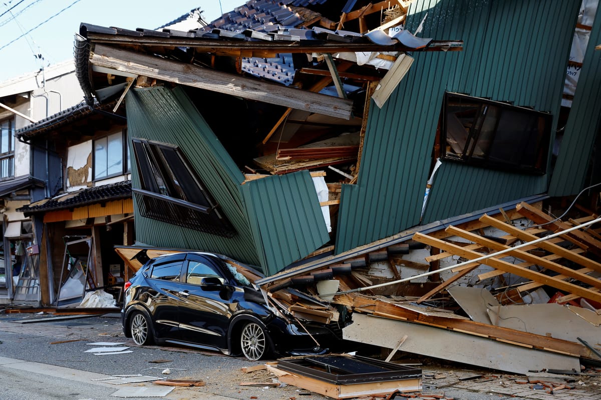 Resilience in the Rubble: Embracing Fortitude Amid Japan's Earthquake Aftermath